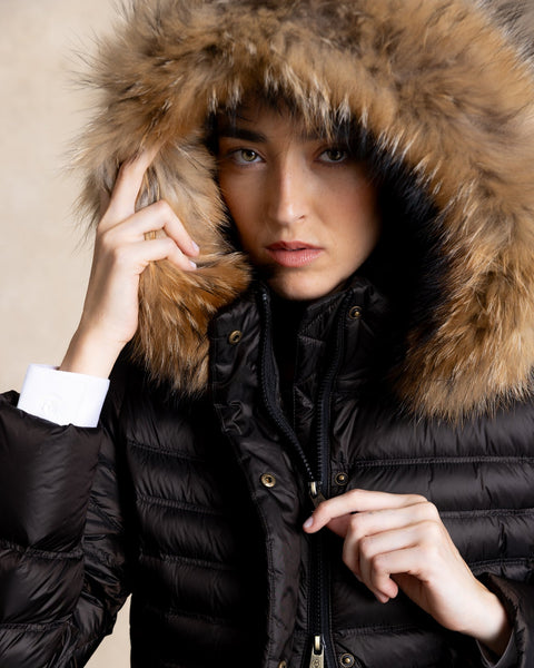 HARLEM mid-length down jacket