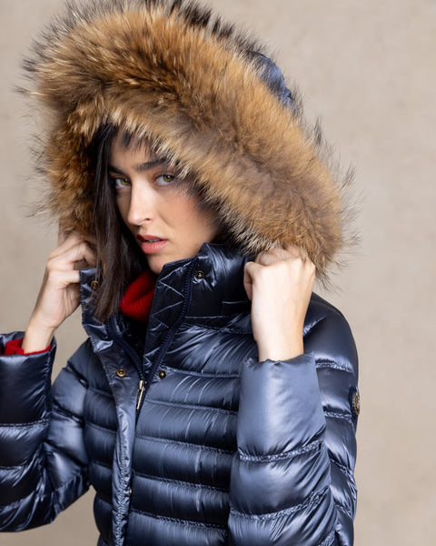 HARLEM mid-length down jacket
