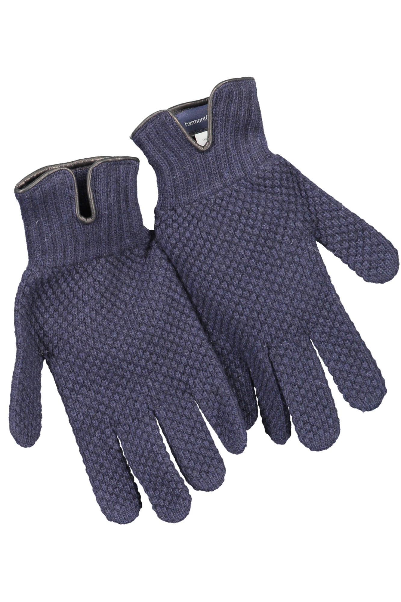 HARMONT & BLAINE MEN'S BLUE GLOVES-Guanti-HARMONT &amp; BLAINE-BLUE-M-Urbanheer
