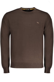 HARMONT & BLAINE MEN'S BROWN SWEATER-Maglie-HARMONT &amp; BLAINE-BROWN-S-Urbanheer