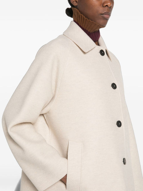 HARRIS WHARF LONDON Coats BEIGE