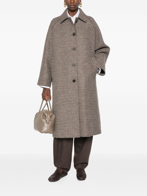 HARRIS WHARF LONDON Coats ECRU