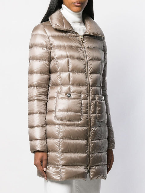 HERNO Maria midi down jacket