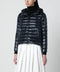 HERNO Navy blue ultralight nylon puffer jacket
