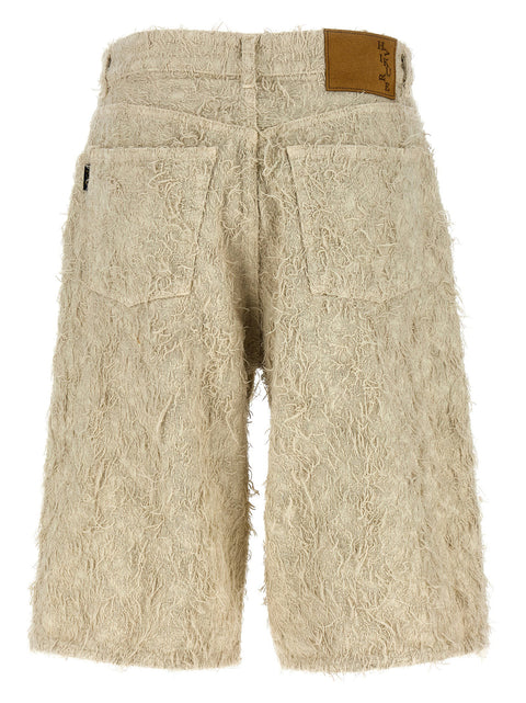 Haikure Bermuda Shorts Becky Fur Denim