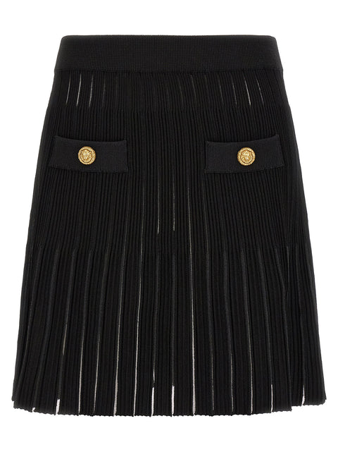 Balmain Pleated Skirt