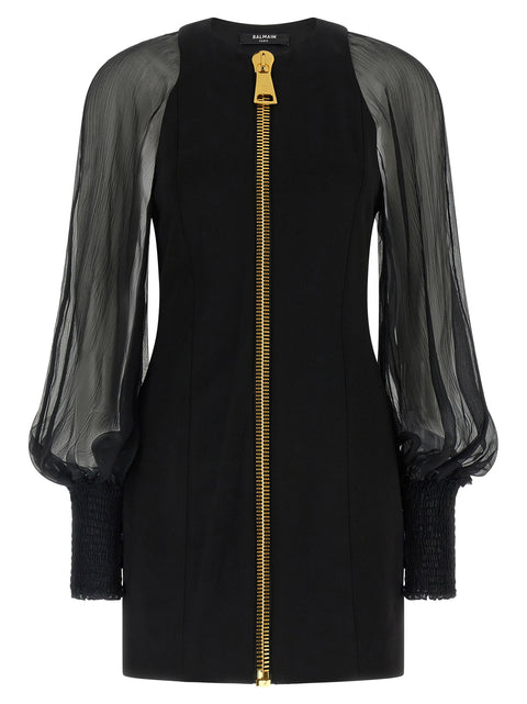 Balmain Xl Zip Dress