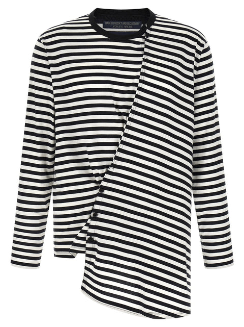 Yohji Yamamoto Paneled Sweater