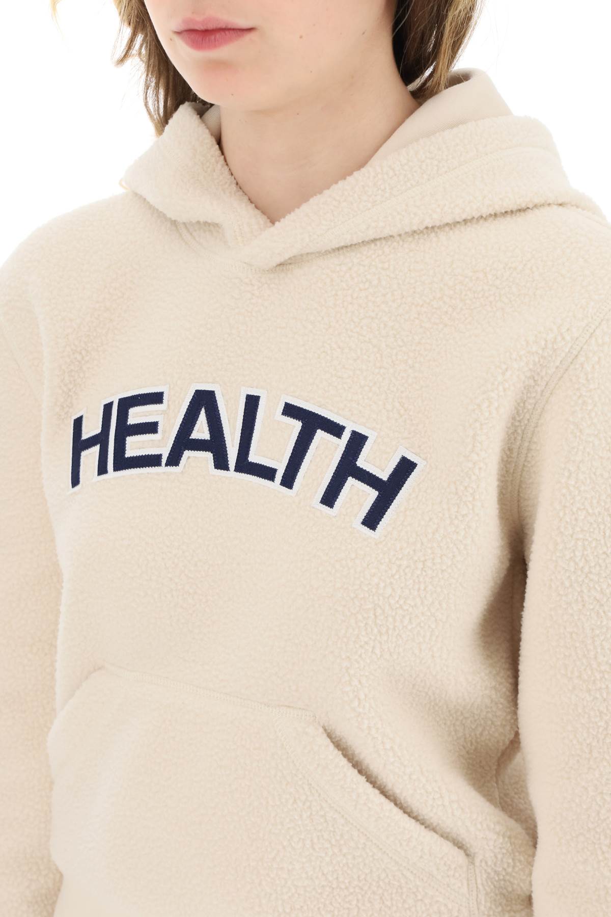 White Sporty Rich Sherpa Fleece Hoodie-Sporty & Rich-White-XS-Urbanheer
