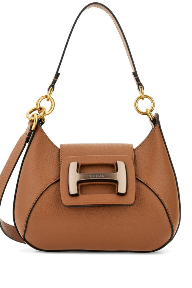 HOGAN PRE Bags.. Leather Brown