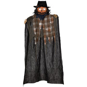 HOMCOM 6' Life Size Halloween Hanging Pumpkin