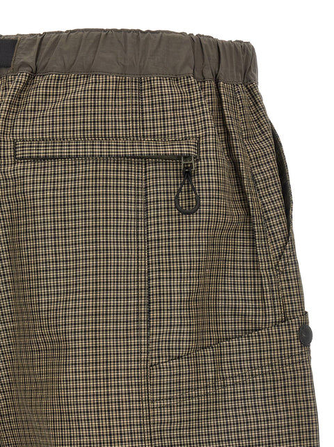 Comme Des Garҫons Homme Vichy Bermuda Shorts