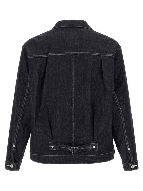 Comme Des Garҫons Homme Pleated Detail Jacket