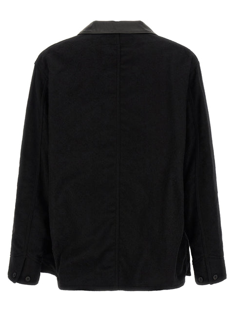 Comme Des Garҫons Homme Wool Cloth Jacket