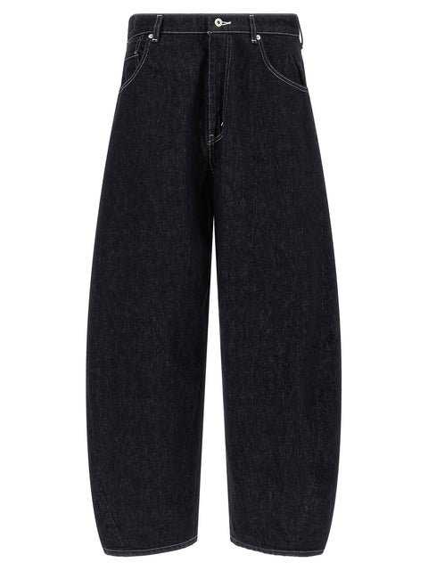 Comme Des Garҫons Homme Contrast Stitching Jeans