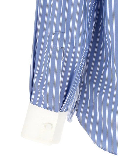 Tom Ford Animal Print Collar Shirt