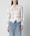 ISABEL MARANT Nina cotton and linen blouse in white