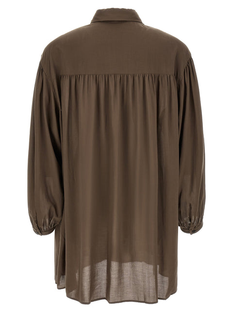 Yohji Yamamoto Shirt With Scarf