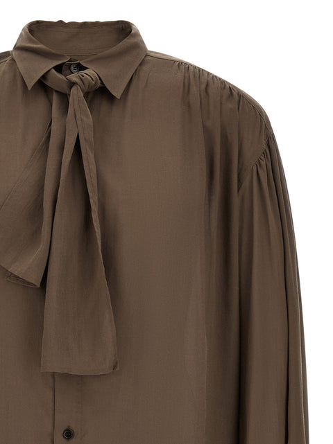 Yohji Yamamoto Shirt With Scarf