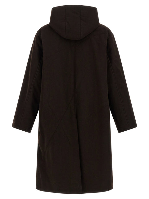 Yohji Yamamoto Flannel Toggle Duffle Coat