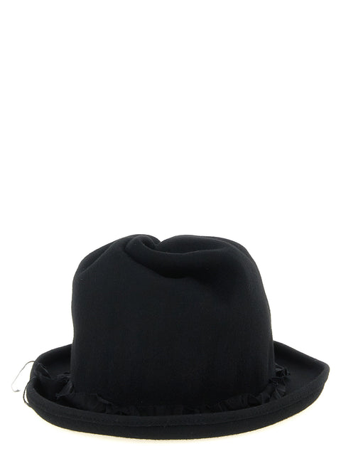 Yohji Yamamoto Sculptural Crown Hat