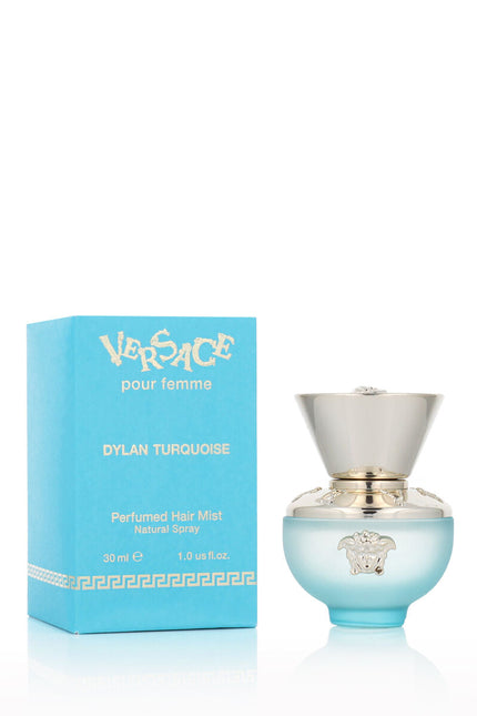 Hair Perfume Versace Pour Femme Dylan Turquoise Dylan Turquoise 30 ml-Health | Beauty > Hair Products > Hairsprays-Versace-Urbanheer
