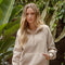 Half Zip Long Sleeve Knit Top with Pocket-Top-Blu Pepper-S-Urbanheer
