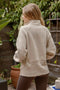 Half Zip Long Sleeve Knit Top with Pocket-Top-Blu Pepper-S-Urbanheer