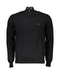 Half Zip Long-sleeve Sweater - Black