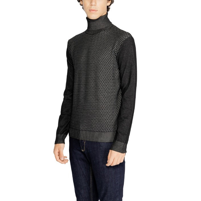 Hamaki-ho Men Knitwear-Clothing Knitwear-Hamaki-ho-black-S-Urbanheer