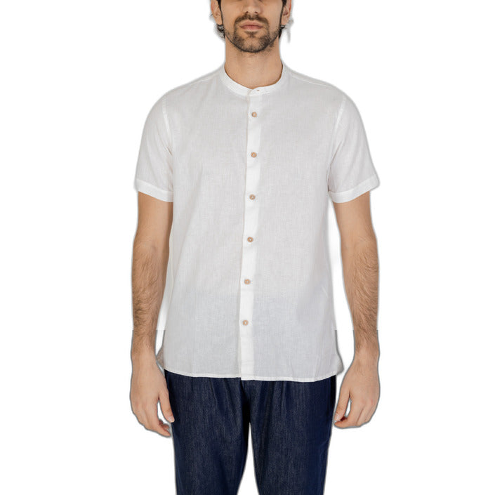 Hamaki-ho Men Shirt-Clothing Shirts-Hamaki-ho-white-M-Urbanheer