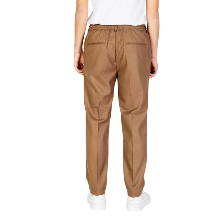 Hamaki-ho Men Trousers-Clothing Trousers-Hamaki-ho-beige-44-Urbanheer