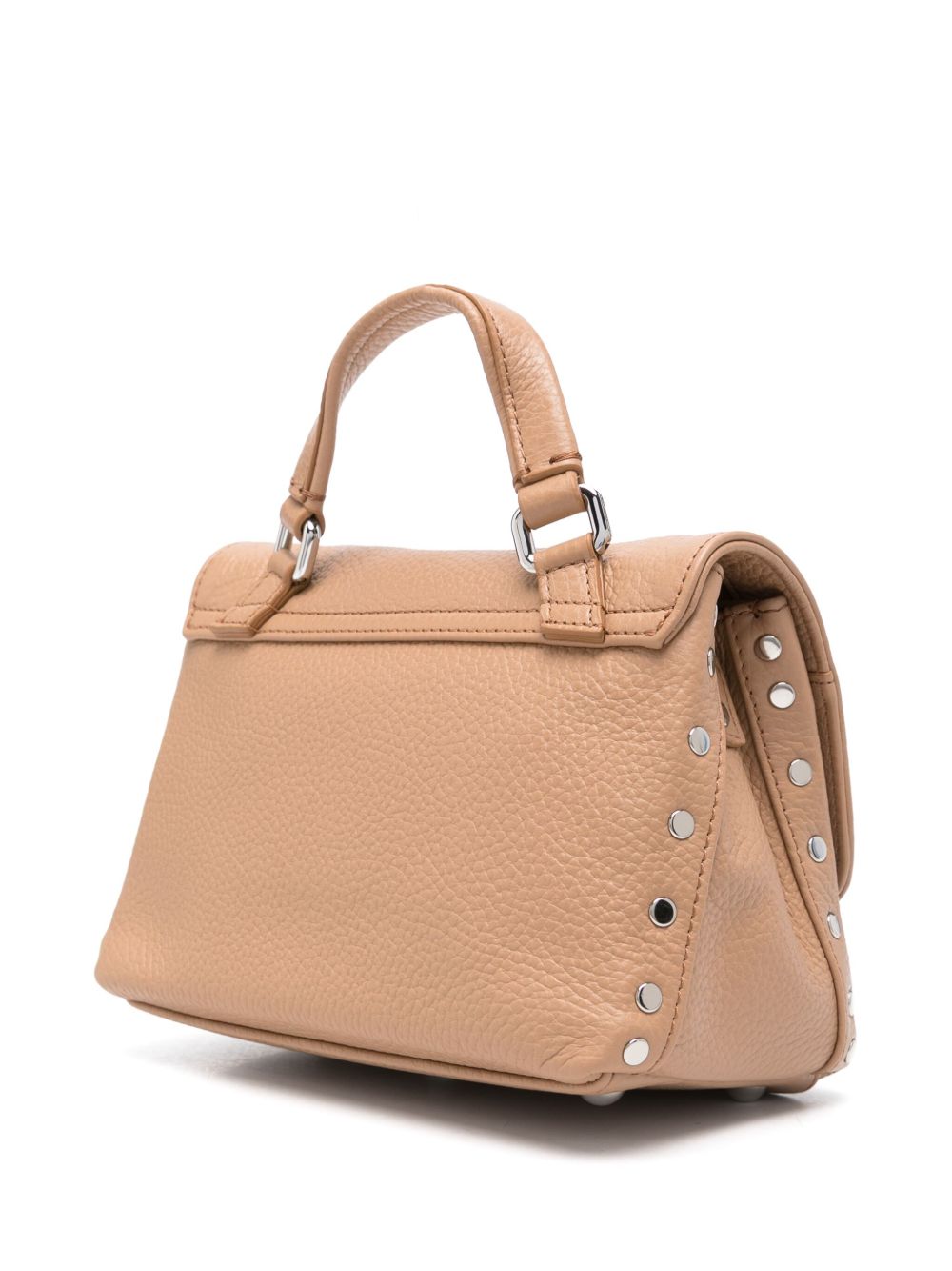 Hammered Leather Baby Bag for Everyday Use