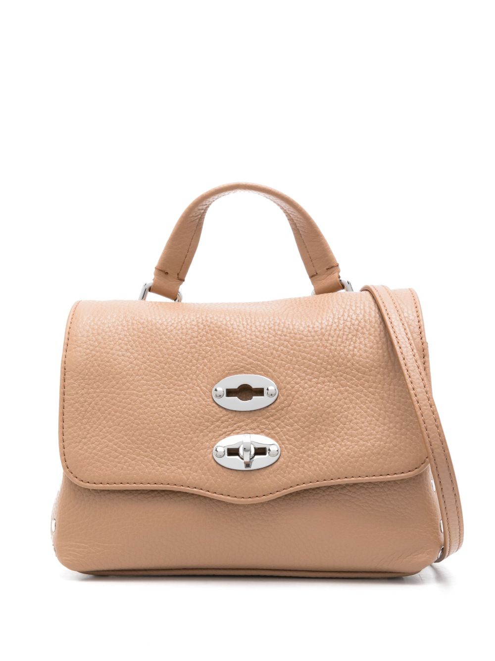 Hammered Leather Baby Bag for Everyday Use