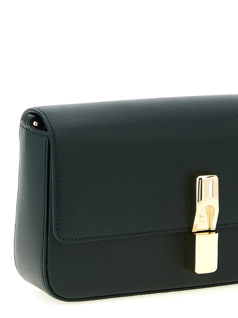 Hammered Leather Small Crossbody Bag for Everyday Use