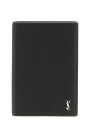Hammered Leather Travel Passport Holder