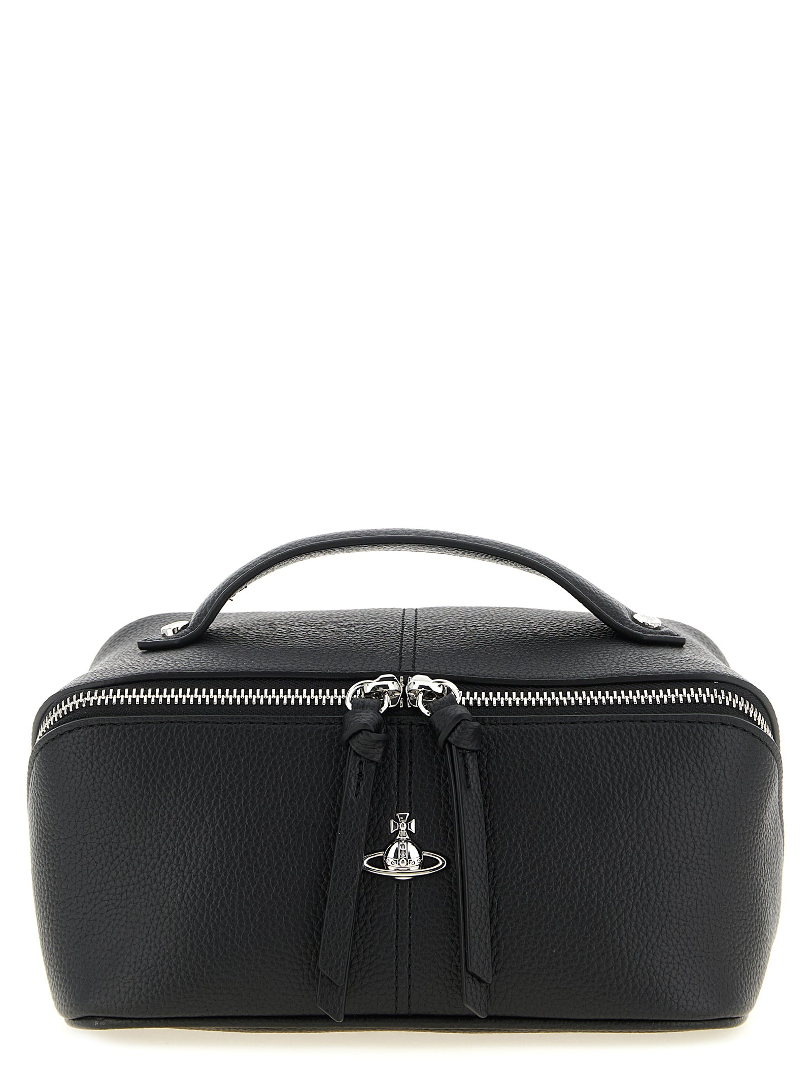 Hammered PU Orb Bas Relief Everyday Bag