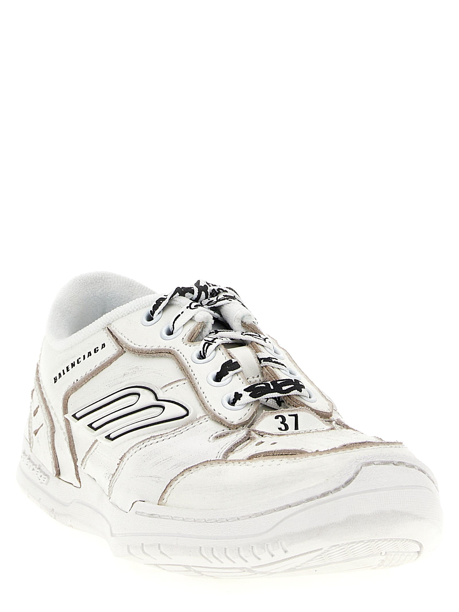 Hamptons Cowhide Leather Sneakers