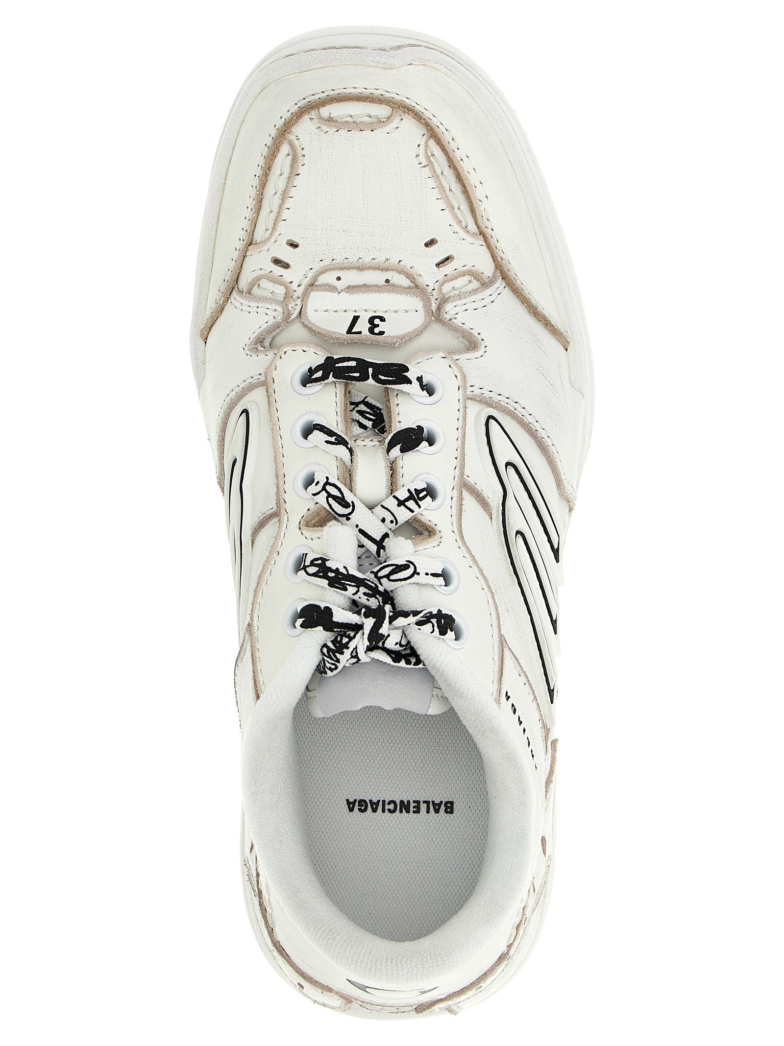 Hamptons Cowhide Leather Sneakers