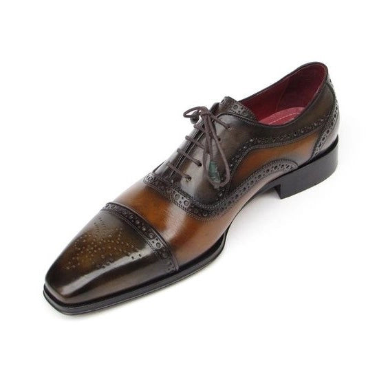 Handmade Men's Brown Leather Brogue Oxfords-Shoes - Men-The Royale Leather-US 6/ UK 5.5/ EUR 39-Urbanheer