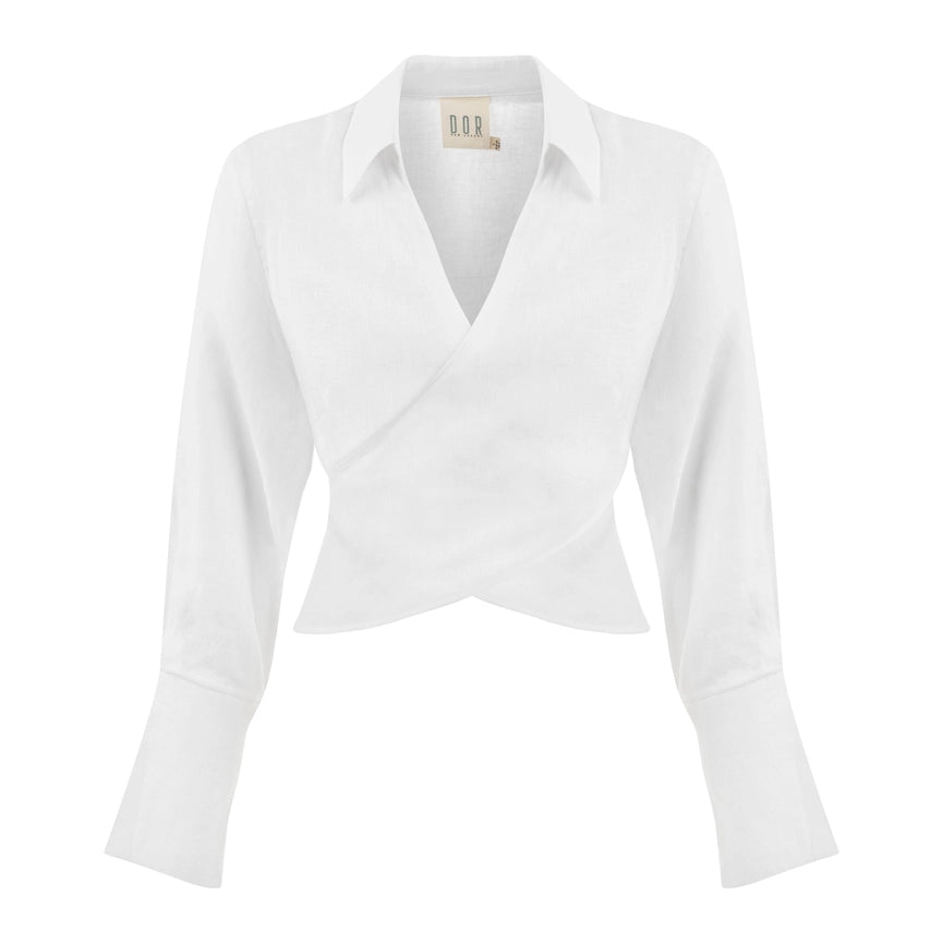 Hands of Time Linen Shirt-Shirt-Dor Raw Luxury-S-White-Urbanheer