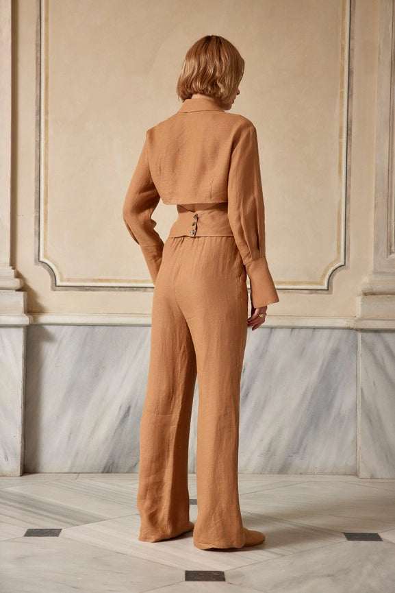 Hands of Time Linen Shirt-Shirt-Dor Raw Luxury-S-White-Urbanheer