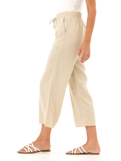 Hannah Breezy Linen Pant
