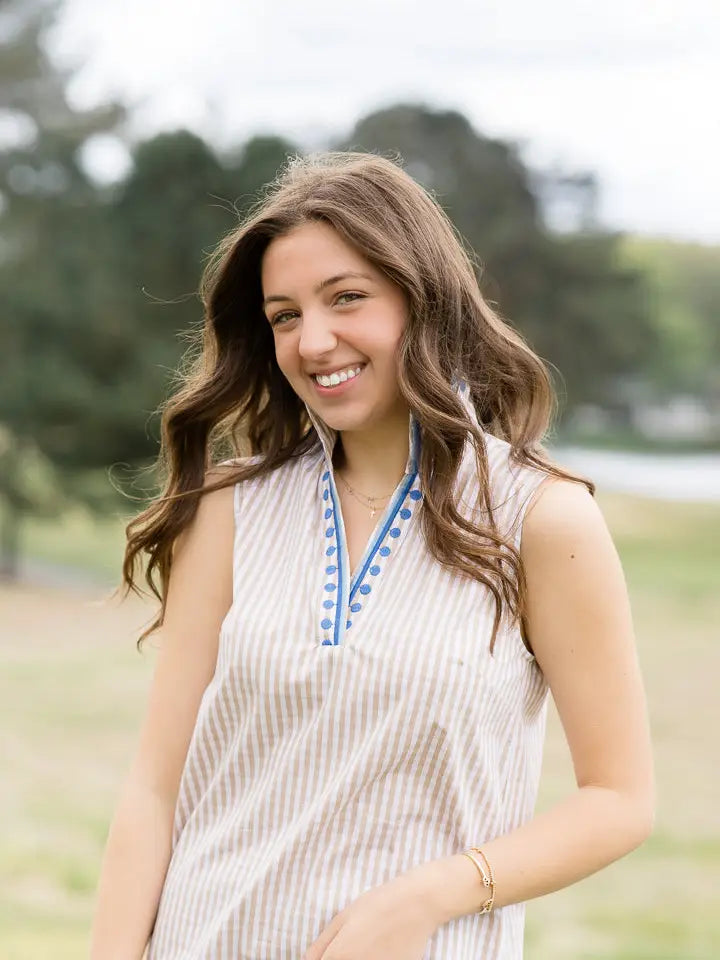 Hannah Mini | Splash of Khaki-Dress-The Coastal Crane-XS-Urbanheer