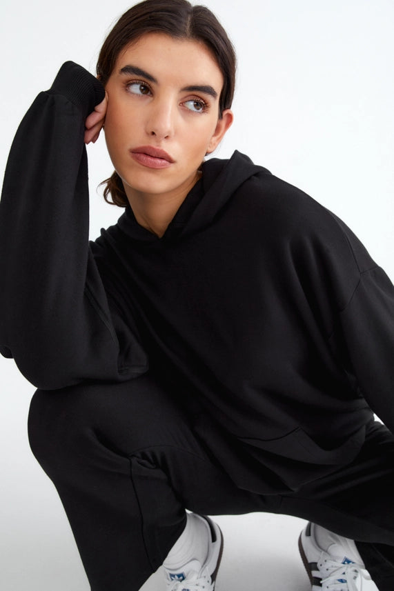 Happy Hood Black-Hoodie-Movesgood-XS-Urbanheer