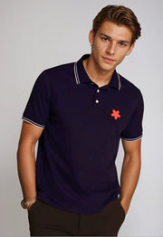 Happy Polo Shirt - Navy