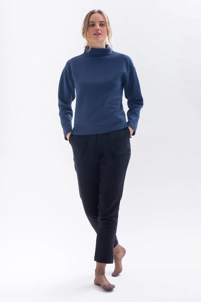 “Har-Ris” Stand-Up Collar Sweater-Sweater-Studio Hertzberg-XS-Urbanheer