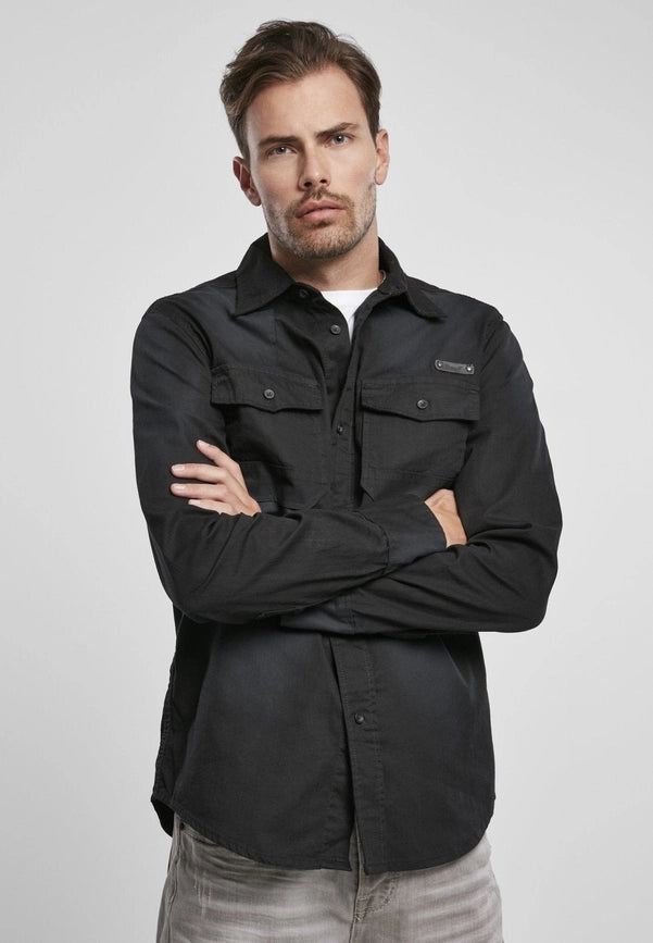 Hardee Denim Shirt black-Shirt-Norvine-S-black-Urbanheer