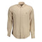 Harmont & Blaine Beige Cotton Men Shirt-Harmont & Blaine-XL-Urbanheer