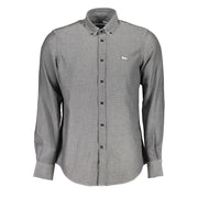 Harmont & Blaine Black Cotton Shirt-Harmont & Blaine-XL-Urbanheer